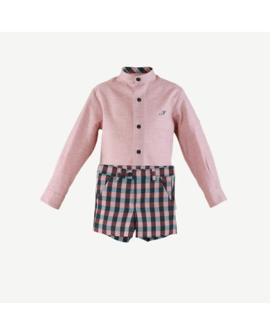 Conjunto Camisa e Calção Menino