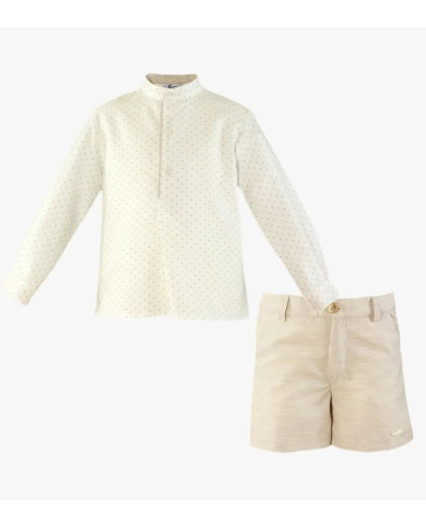 Conjunto Camisa e Calção Menino