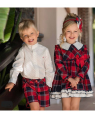 Conjunto Camisa e Calção Menino
