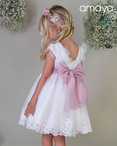 Vestido Infantil (sem aplique floral)